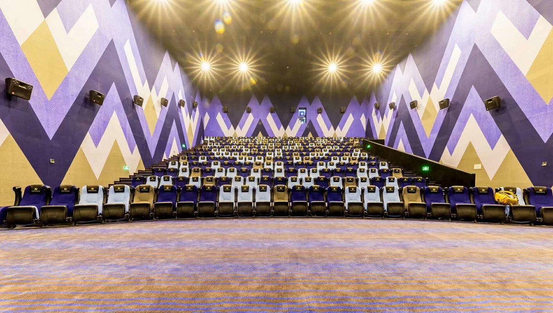 490mm 深さ 映画劇場椅子 映画 リクライナー椅子 スロー リターン 折りたたみ