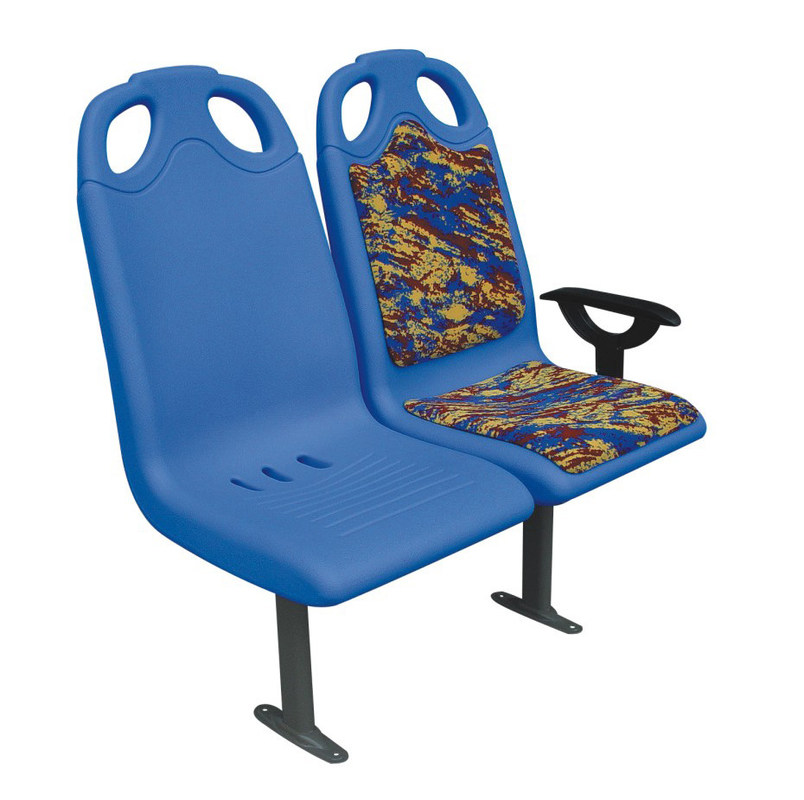 鉄筋構造 地下鉄 バス座席 色違い 横に装着した腕セット