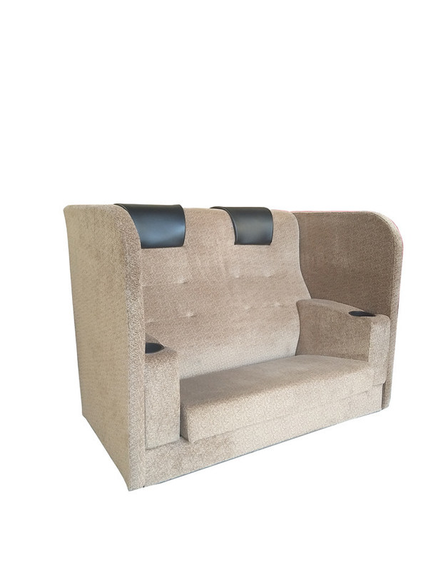 1200*535*1150mm 劇場カップルシート 白色 快適 2+2 レイアウト