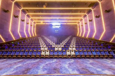OEM ODMの劇場の座席のソファ、映画部屋はVesteeの混合の表面の議長を務めます