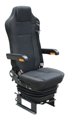 強い鋼鉄レザーのバス運転手の座席幅545mmの深さ460mm